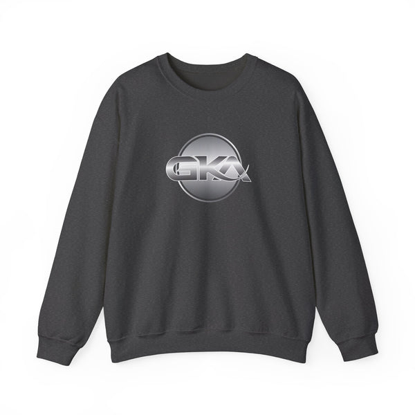 Red Unisex Heavy Blend™ Crewneck Sweatshirt with GKA Logo - Comfortable & Stylish for Every Occasion