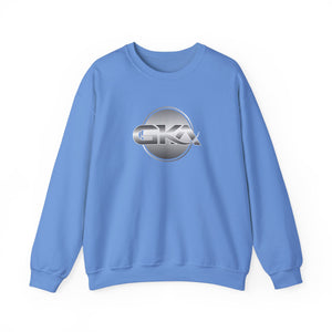 Red Unisex Heavy Blend™ Crewneck Sweatshirt with GKA Logo - Comfortable & Stylish for Every Occasion