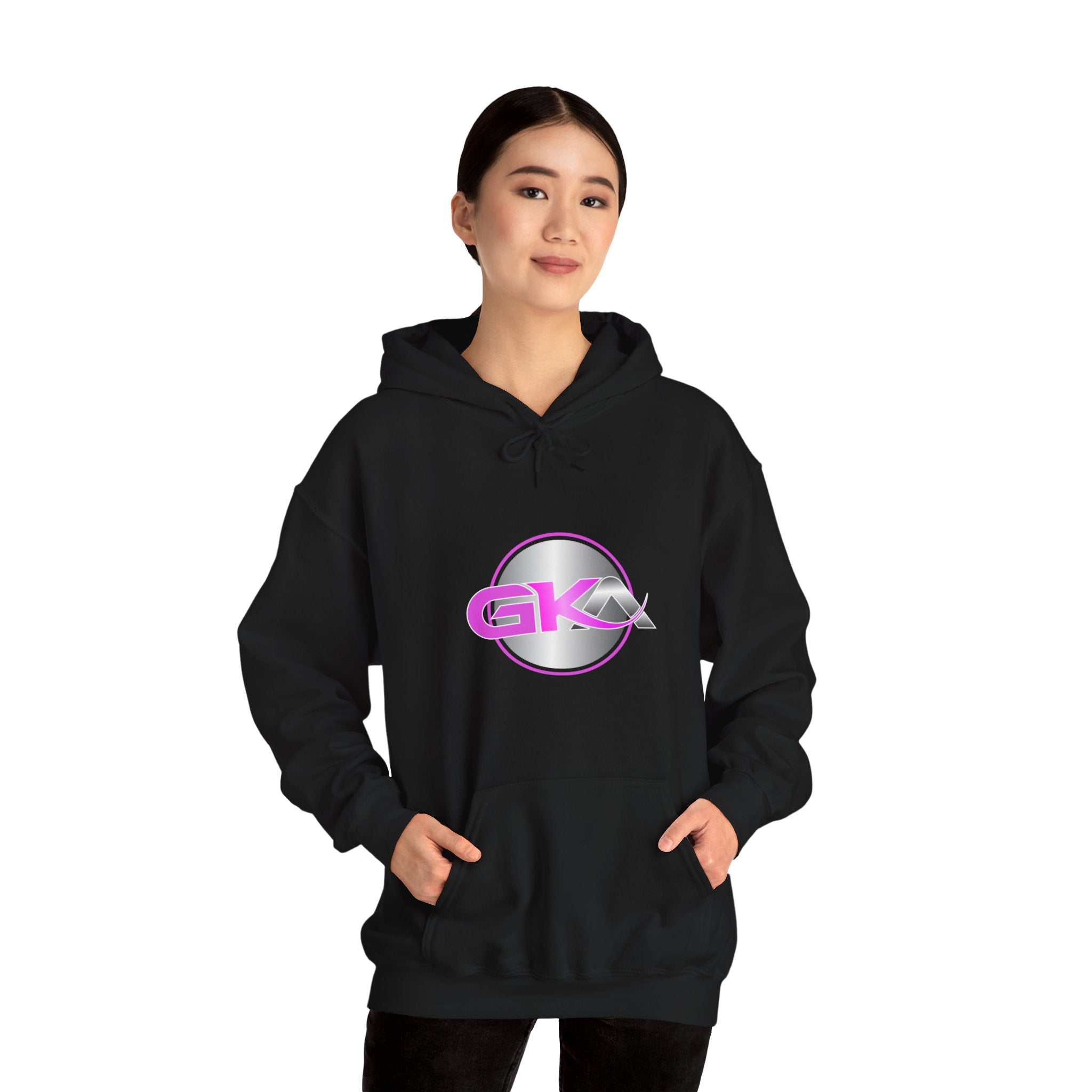 トップス Gajess Kanon Logo Hoodie Sweatshirt 8seconds Fleeced Graphic Hoodie Crop Sweatshirt Ivory