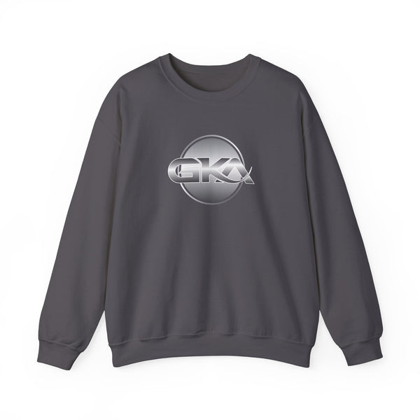 Red Unisex Heavy Blend™ Crewneck Sweatshirt with GKA Logo - Comfortable & Stylish for Every Occasion