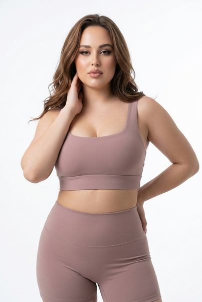 Classic Sports Bra (mauve)