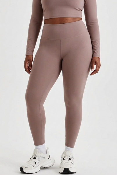 High Waist Leggings (mauve)