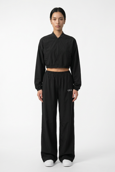 Cropped Jacket and Pant Set