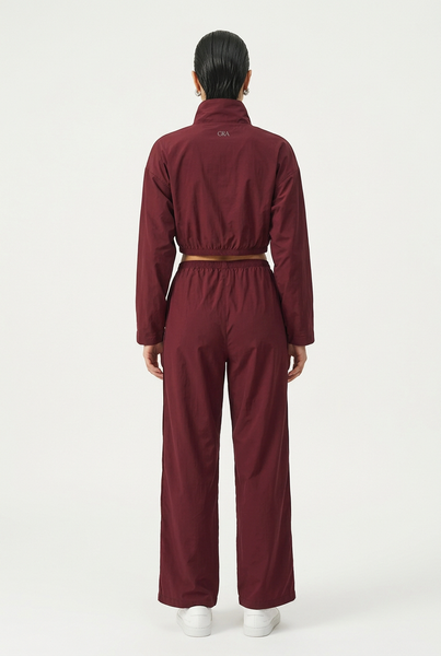Cropped Jacket and Pant Set