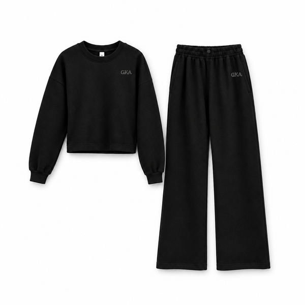 Cropped 2 piece Sweatsuit
