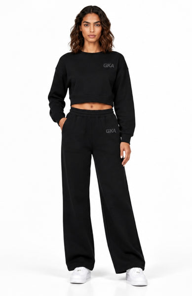 Cropped 2 piece Sweatsuit